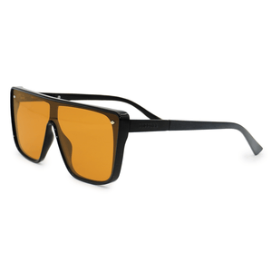 Sustainable Rayz - Limited Edition Yellow Squared Sunglasses - TRAPSKI