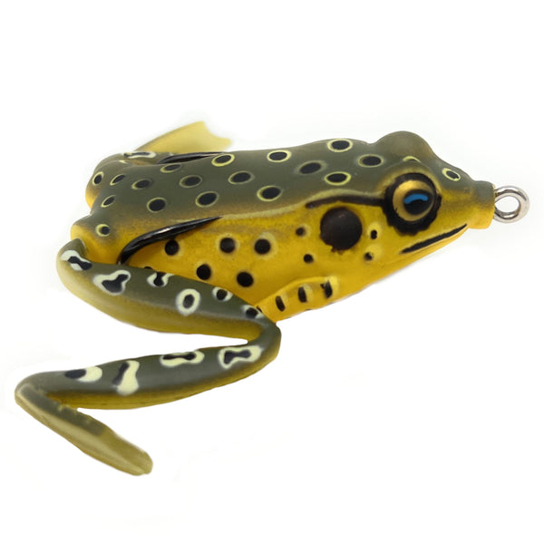 Reaction Tackle Swimming Legs 2.25" Hollow Body Frogs (2-Pack)