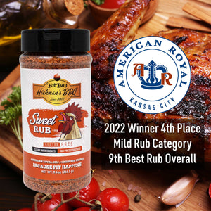 Sweet Natural Gluten Free BBQ Rub 9 oz