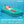 Swimline Original Inflatable Suntan Tub Lounge Float with Adjustable Shade, Mint