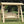 Wooden Porch Swing with Canopy