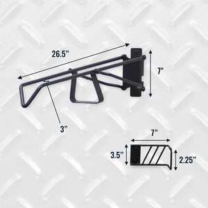 SwivelStow No-Lift Mountain Bike Rack | 2 Pack