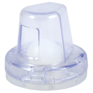 T-H Marine Flow-Max Ball Scupper - Clear - TRAPSKI