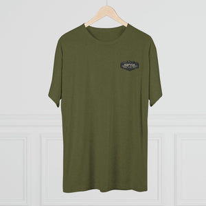 Camo Logo Mountain - Tri-Blend Crew Tee