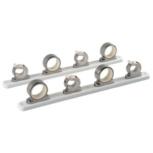 TACO 4-Rod Hanger w/Poly Rack - Polished Stainless Steel - TRAPSKI