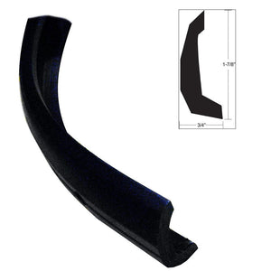 TACO Semi-Rigid Rub Rail Kit - Black w/No Insert - 30' - TRAPSKI