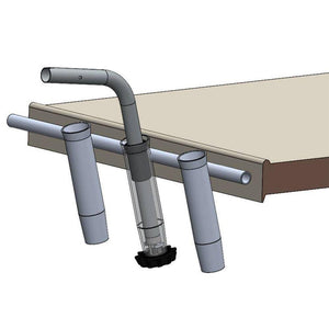 TACO ShadeFin Fixed Rod Holder Mount - TRAPSKI