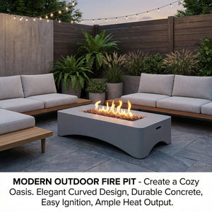 56' Propane Fire Pit Table