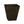 HC Companies KTS16000E59 16 Inch Tahoe Outdoor Square Planter Pot, Falcon Brown