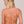 Tangerine Squeeze Cold Shoulder Bikini Top