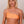 Tangerine Squeeze Cold Shoulder Bikini Top