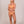Tangerine Squeeze Lace up Crop Bikini Top