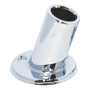 Taylor Made 1" Slanted Chrome Plated Flag Pole Socket - TRAPSKI