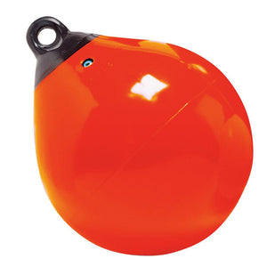 Taylor Made 12" Tuff End Inflatable Vinyl Buoy - Orange - TRAPSKI