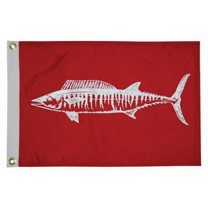 Taylor Made 12" x 18" Wahoo Flag - TRAPSKI