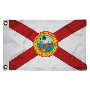 Taylor Made Florida Nylon Flag 12" x 18" - TRAPSKI