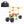 Tubelox Deluxe 220 Piece Building and Construction Kids Toy Set with Storage Bag