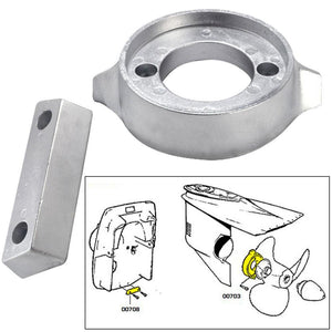 Tecnoseal Anode Kit w/Hardware - Volvo 290 - Zinc - TRAPSKI