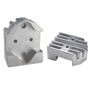 Tecnoseal Gimbal Block Anode - Zinc Finned - TRAPSKI