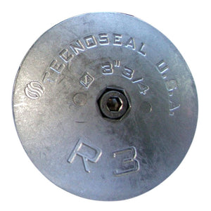 Tecnoseal R3MG Rudder Anode - Magnesium - 3-3/4" Diameter - TRAPSKI