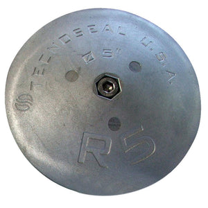 Tecnoseal R5AL Rudder Anode - Aluminum - 5" x 7/8" - TRAPSKI