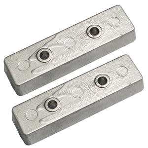Tecnoseal TEC-BNT Bennett Trim Tab Anode - Zinc - Pair - TRAPSKI
