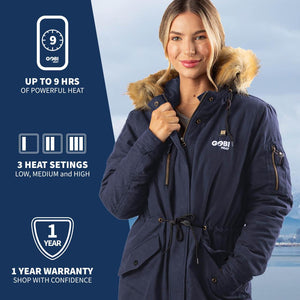 Terra Womens Heated Parka - TRAPSKI