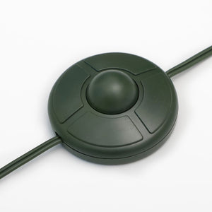 Home Heritage Flocked 5' Artificial Half Christmas Tree Prelit w/ 100 LED Lights