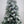 Home Heritage Flocked 5' Artificial Half Christmas Tree Prelit w/ 100 LED Lights