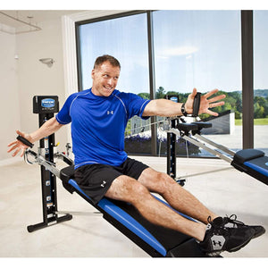 Total Gym XLS Men/Women Universal Fold Home Gym Machine Plus Accessories