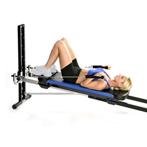 Total Gym XLS Men/Women Universal Fold Home Gym Machine Plus Accessories