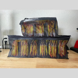 Billfold - Mesh Zippered Storage Solution for plastics