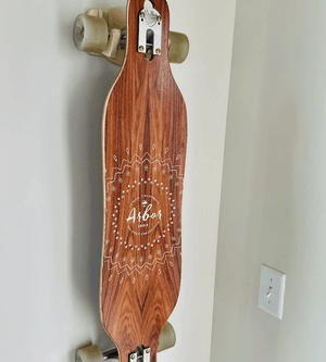 THE ELEVATOR skateboard & longboard wall rack - TRAPSKI