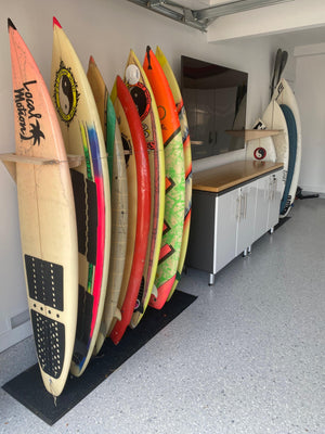 THE FREESTYLE surfboard wall rack - TRAPSKI