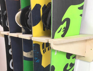 THE PONDEROSA snowboard wall rack - TRAPSKI