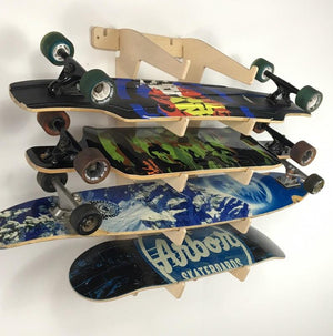 THE SHOWCASE skateboard wall rack - TRAPSKI