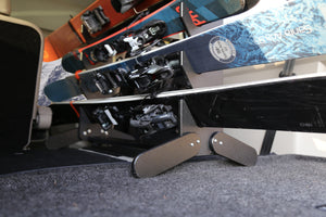 The TRAPSKI Tower with Security Strap | Internal Ski Mobile Rack | SUVs, Vans, Crossovers, Hatchbacks | Third Row SUVS - TRAPSKI