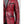 Theo Men's Red Leather Blazer with Chest Pocket