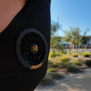 24V Battery-Powered Fan-Cooled Vest Complete Cooling System