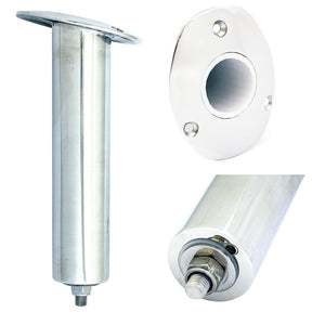 Tigress 3 Hole Swivel Oval Head Rod Holder - 15 Degree - 10-1/2" - TRAPSKI