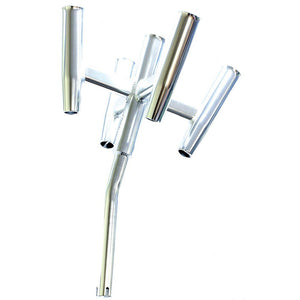 Tigress Five Banger Aluminum Rod Holder - Bent Butt - TRAPSKI