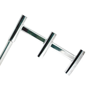 Tigress Offset Triple Aluminum Rod Holder - Straight Butt - TRAPSKI