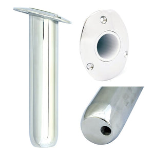 Tigress Oval Head Closed Base Rod Holder - 30 Degree - 9" - TRAPSKI