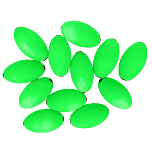 Tigress Oval Kite Floats - Green *12-Pack - TRAPSKI