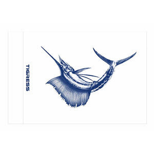 Tigress Sailfish Release Flag - 12" x 18" - TRAPSKI
