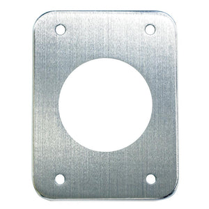 Tigress T-Top Aluminum Backing Plates - 5" x 6-1/2" x 1/4" - Pair - TRAPSKI