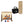 YardGames Large Tumbling Timbers & Giant 4 in a Row Outdoor Game Bundle