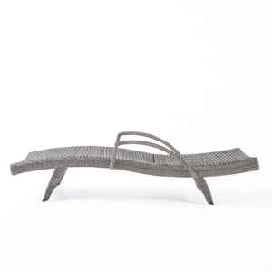 Crete Wicker Chaise Lounge