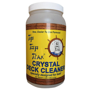 Tip Top Teak Crystal Deck Cleaner - Half Gallon (4lbs 3oz) - TRAPSKI