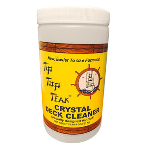 Tip Top Teak Crystal Deck Cleaner - Quart (2lbs 6oz) - TRAPSKI
